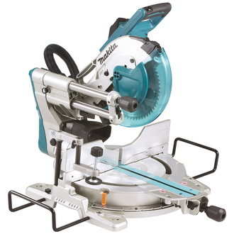 Makita Kapp- und Gehrungssäge LS1019L, 1510 W, incl. Sägeblatt, Zubehör, Karton