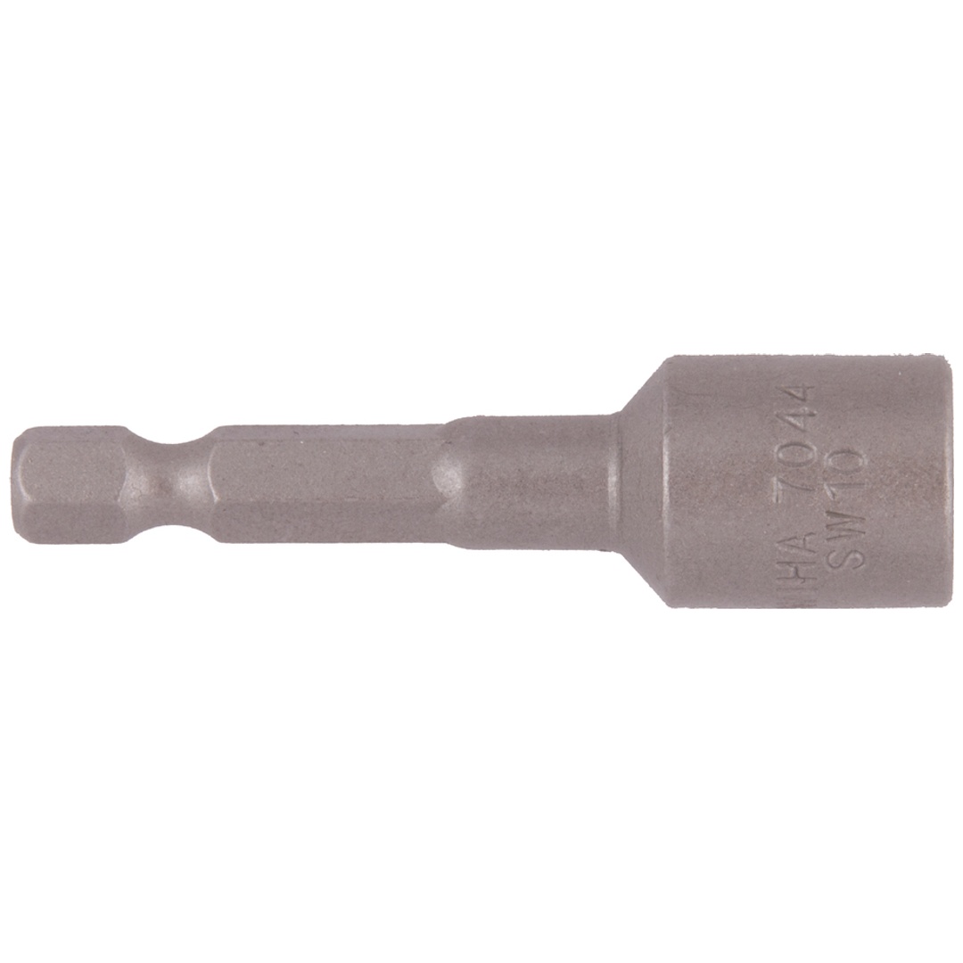 Makita Steckschlüssel 1/4 SW10, mit 1/4 Innensechskant-Werkzeugaufnahmen, Art.Nr. P-06301