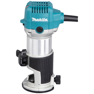 Makita Multifunktionsfräse RT0702CX2J, 710 W, 6/8 mm, incl. Zubehör, im MAKPAC Gr. 4