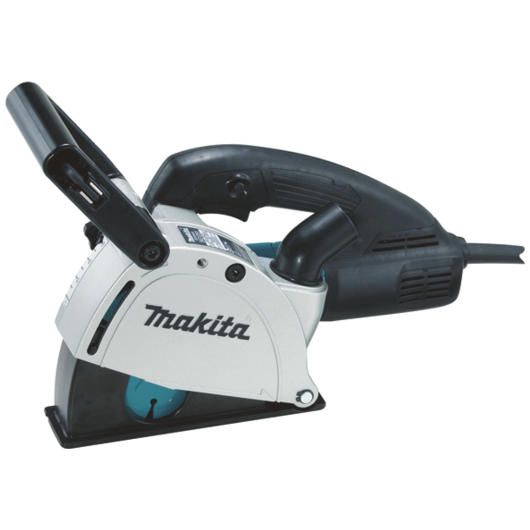 Makita Mauernutfräse SG1251J, 1400 W, incl. 2x Trennscheibe, Zubehör, MAKPAC