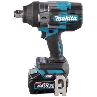 Makita Akku-Schlagschrauber TW001GM201, 40 V, 3/4", incl. 2x Akku 4 Ah, Schnellladegerät, MAKPAC