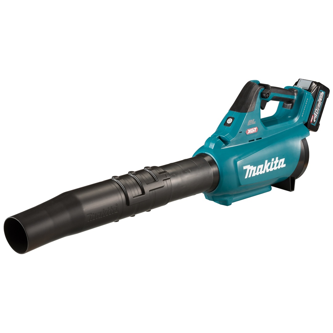 Makita Akku-Gebläse UB001GM101, 40 V, incl. Akku XGT 4 Ah, Schnellladegerät, Zubehör, Karton