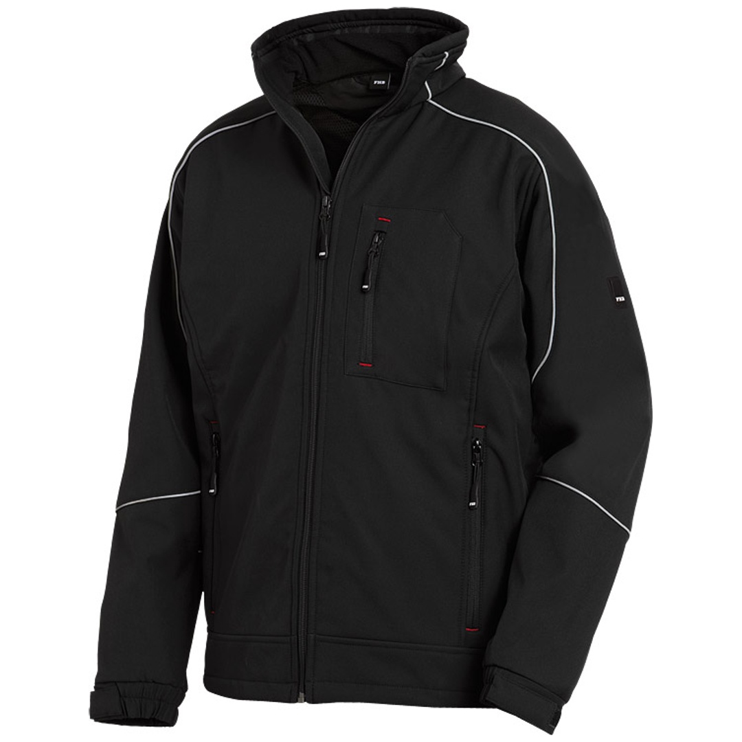 FHB Softshell-Jacke Dirk 78519 4XL schwarz