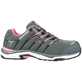 Albatros Sicherheitshalbschuh TWIST WNS LOW S1P ESD HRO SRC 645200 Gr. 36 grau/pink