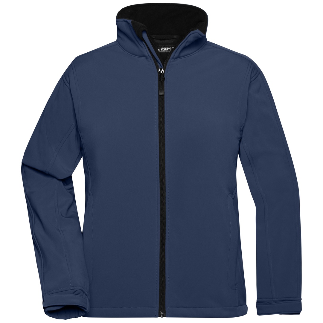 James & Nicholson Softshelljacke Damen JN137 Gr. XL blau