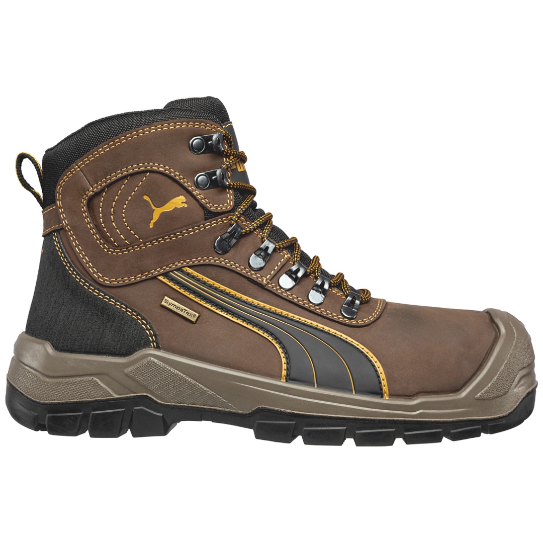Puma Safety Puma Sicherheitsstiefel SIERRA NEVADA MID S3 WR CI HI HRO SRC 630220 Gr. 41 braun