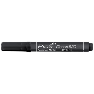 Pica Permanentmarker Classic schwarz Strich-B.1-4 mm, Rundspitze