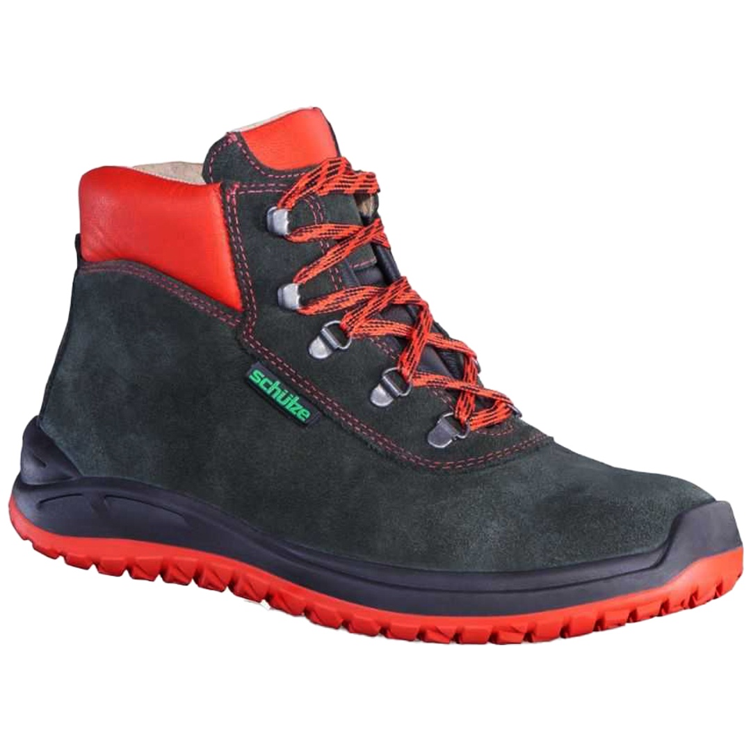 Schütze Sicherheitsstiefel 4343 Dachdeckerprofi S3 Gr. 39 W10,5 rot/schwarz
