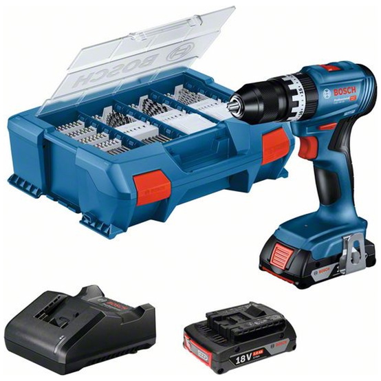 bosch-akku-bohrschrauber-gsb-18v-45-incl-2x-akku-gba-2-ah-ladegeraet-82-tlg-zubehoer-set-l-case-p5461844