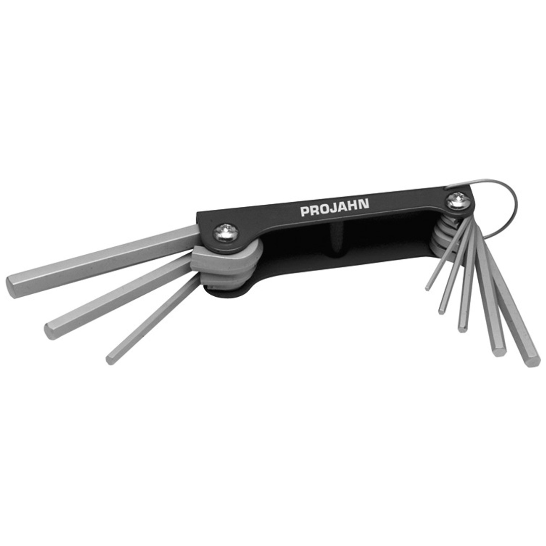 Projahn Winkelstiftschl.Satz Innen-6Kant i.Klapph. 2,5-10 mm 8-tlg.