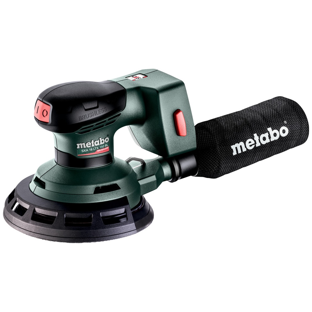 Metabo Akku-Exzenterschleifer SXA 18 LTX 150 BL, incl. Zubehör, metaBOX