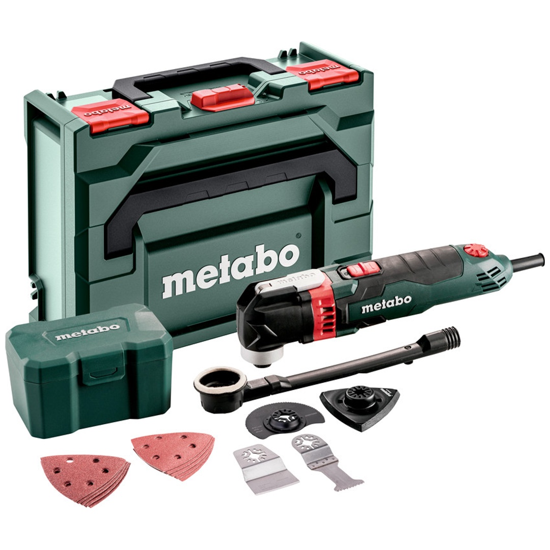 Metabo Multitool MT 400 Quick Set, für Holz, metaBOX 145