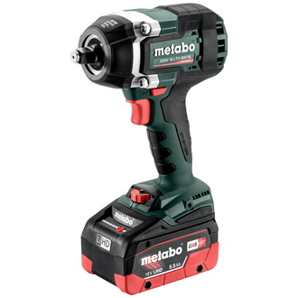 Metabo Akku-Schlagschrauber SSW 18 LTX 800 BL, incl. 2x Akku LiHD/5,5 Ah, Schnellladegerät, metaBOX