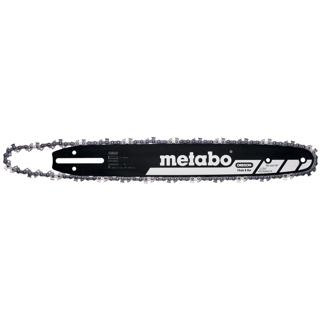 Metabo Set Oregon Sägeschiene 35cm + Sägekette 35 cm (3/8LP / 1,1mm)