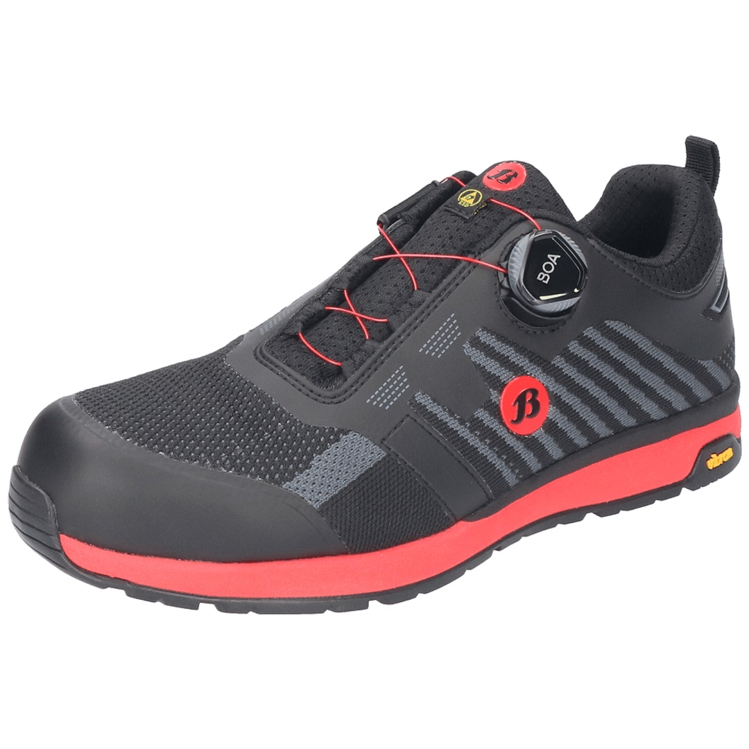 Bata Industrials Bata Sicherheitshalbschuh Radiance Vibe S3 Esd Gr. 41 Schwarz-rot