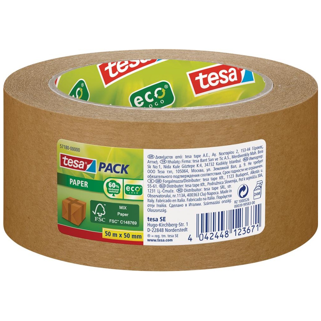 Tesa tesapack Paper FSC ecoLogo 50m:50mm