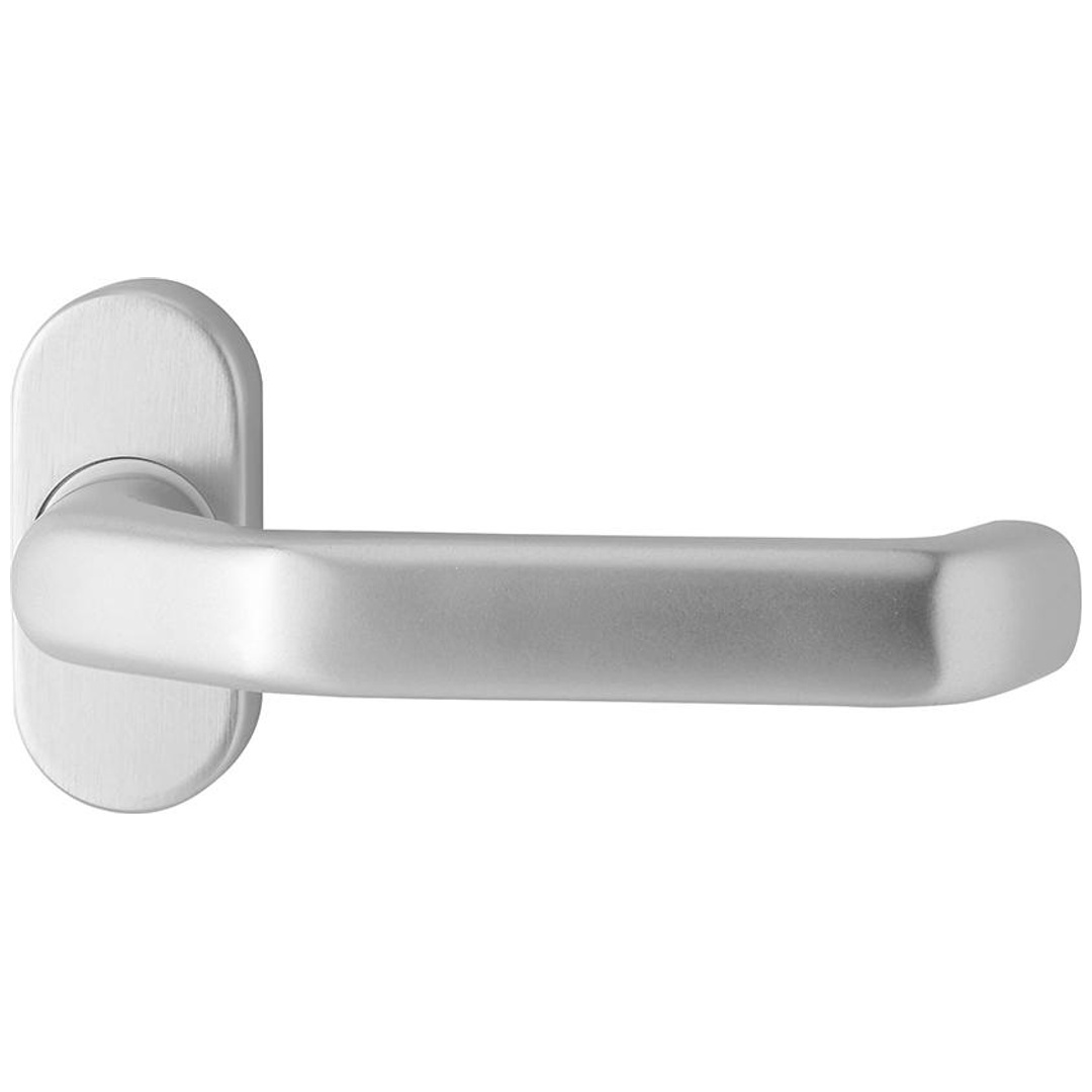 EDI - Poignée porte 1200/2033 Inox est ov.8mm coudé.