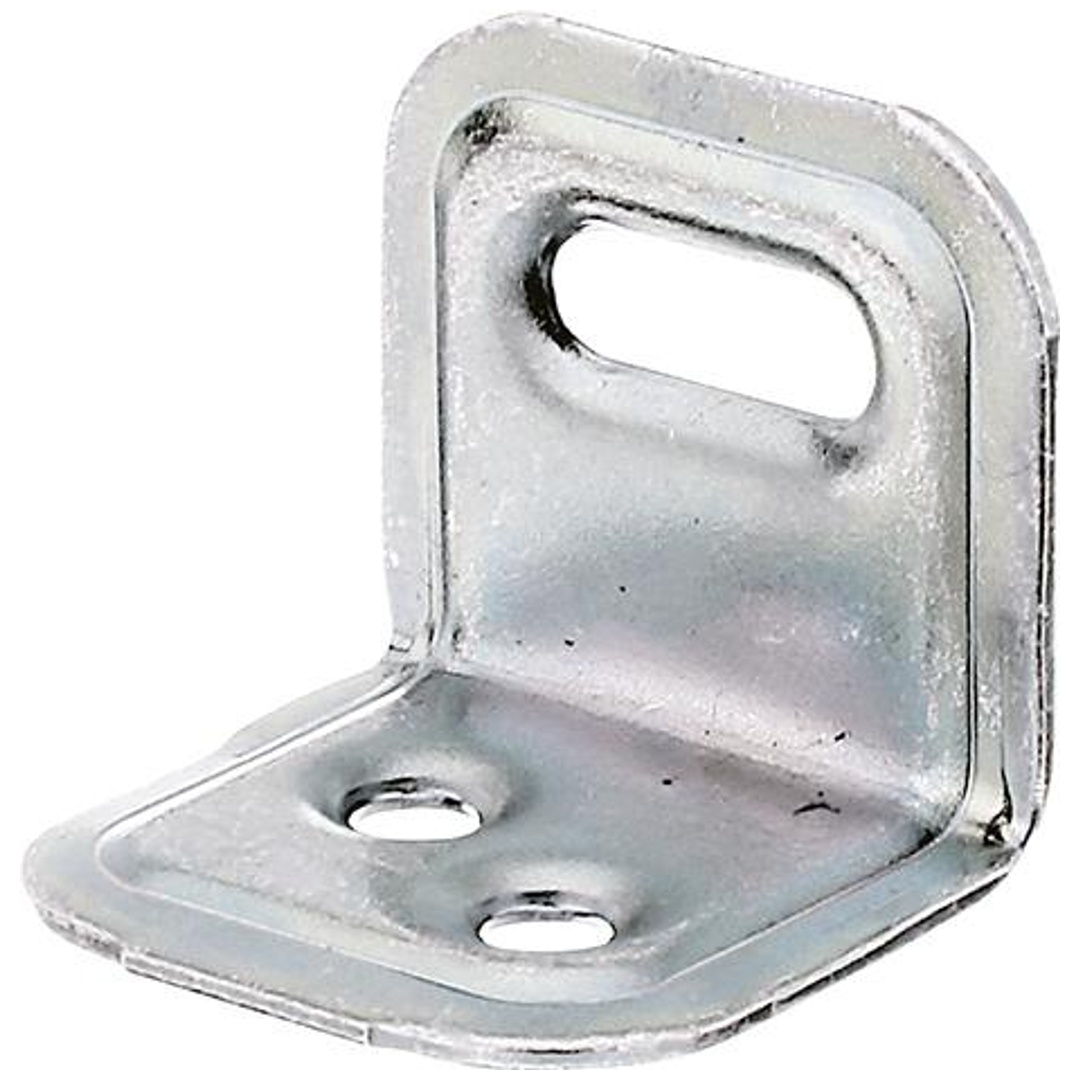 ALBERTS Verstellwinkel 25x25x30 mm, mit Langloch, verzinkt gelb