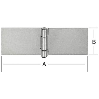 Vormann DIN-Tischband br. 100x32 mm ungeb.Eis