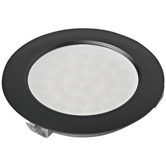 Halemeier LED EcoPower L schwarz ww12VDC, 3.2W, 1.8m LTG, M1