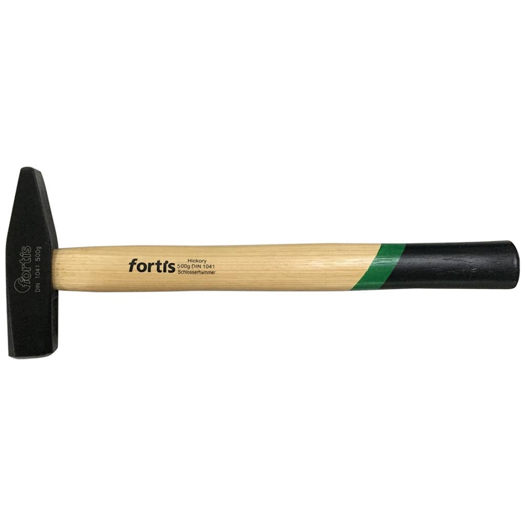 Fortis Schlosserhammer DIN1041 mit Hickorystiel 600g