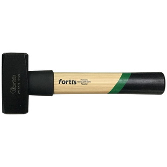 Fortis Fäustel DIN 6475 Hickorystiel mit Stielschutz, 1500g