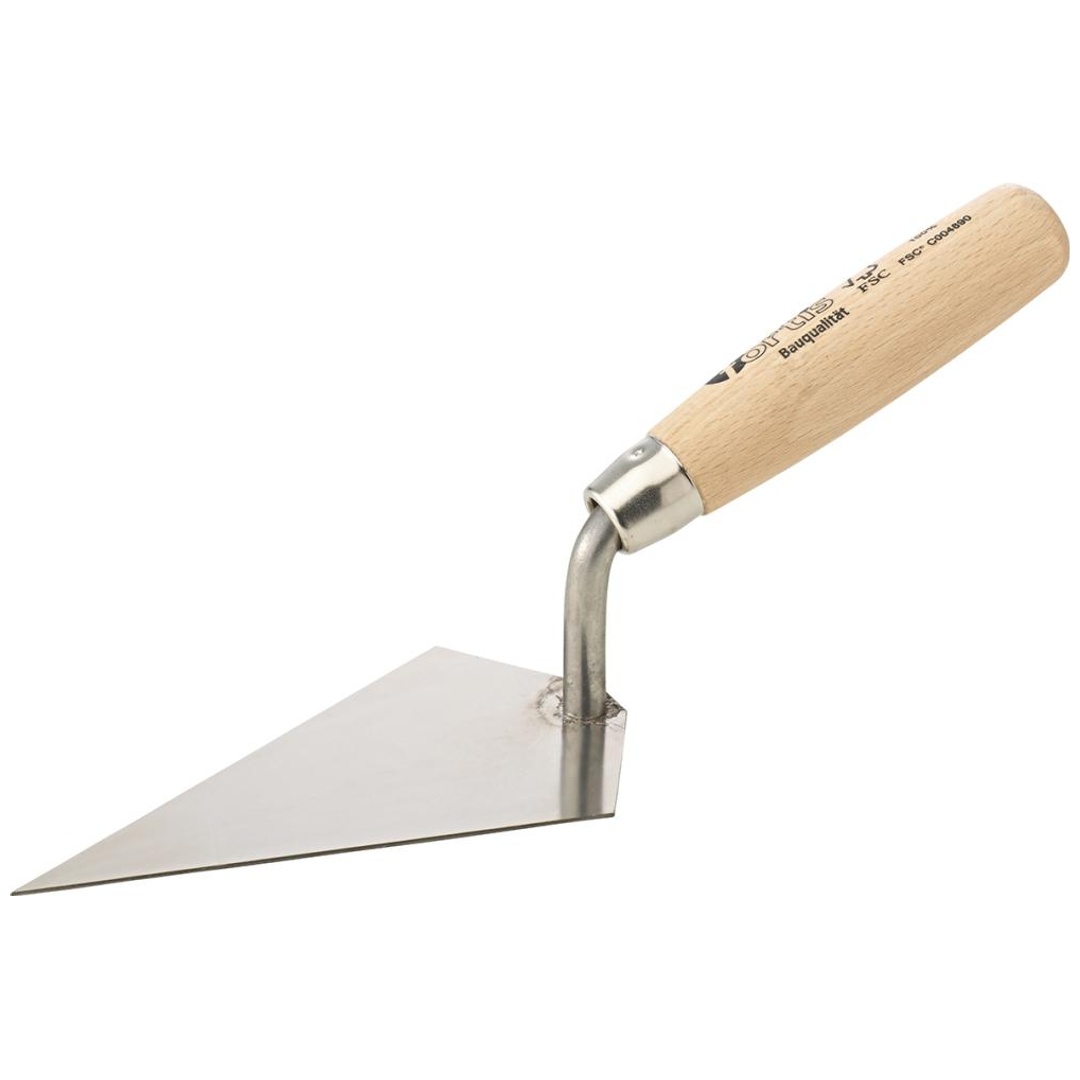 Fortis Hamburger Putzkelle 140mmrostfrei Spitzkelle