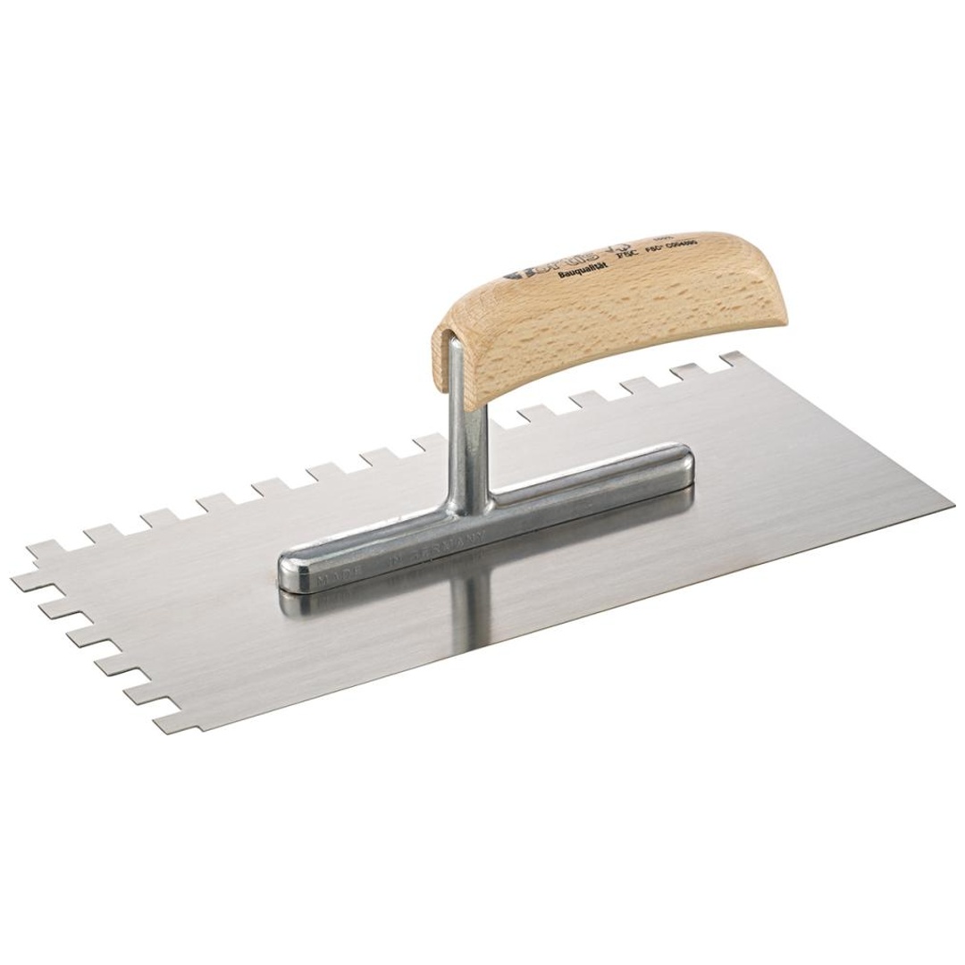Fortis Glättekelle 280x130mm gezahnt 10x10mm