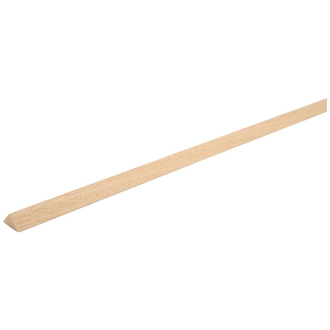 Dreikantleisten Holz, 2 m Länge, 14 mm x 14 mm, 100 Stück (200 m gesamt)
