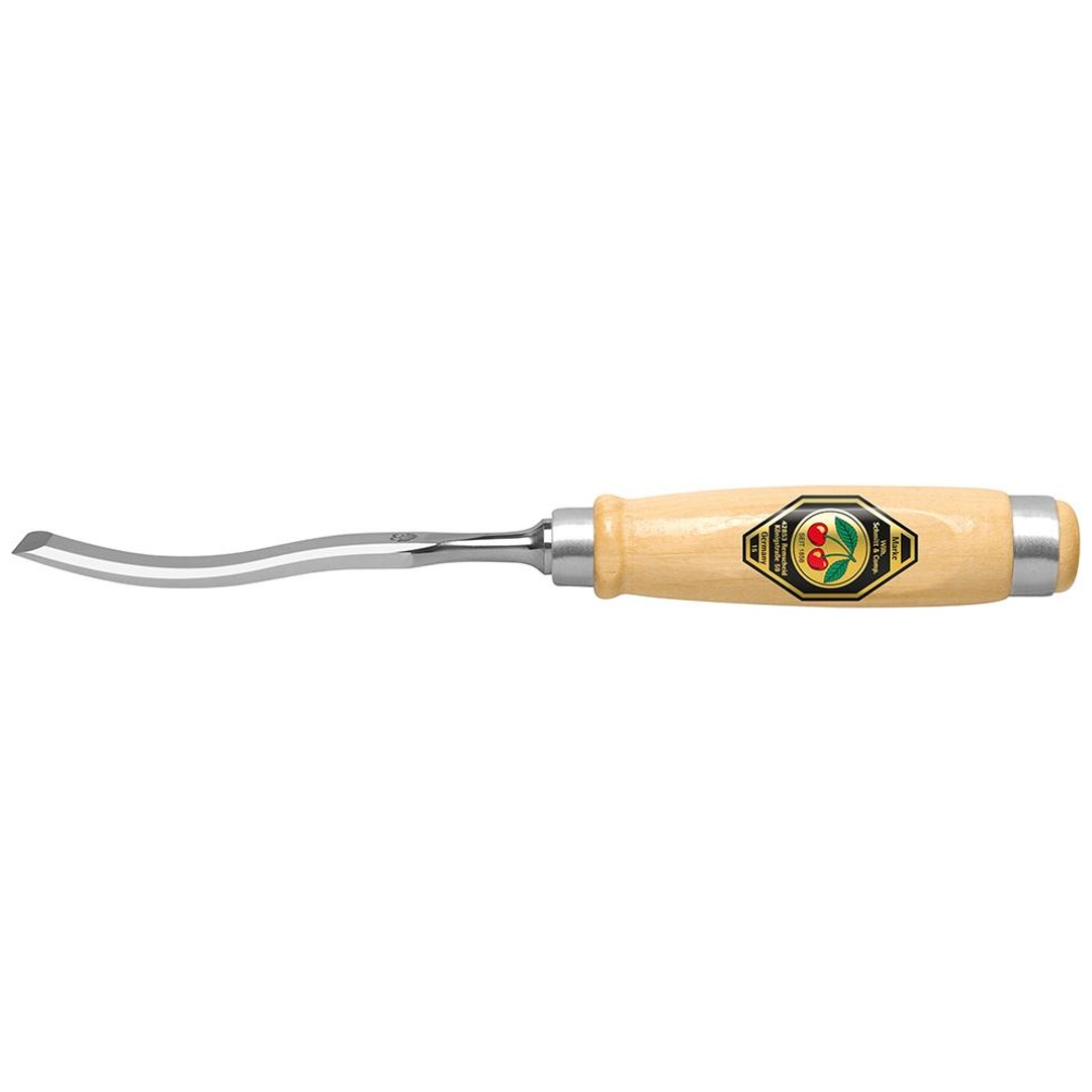 Fouet en forme de S avec livret de hêtre blanc Kirschen 1051010
