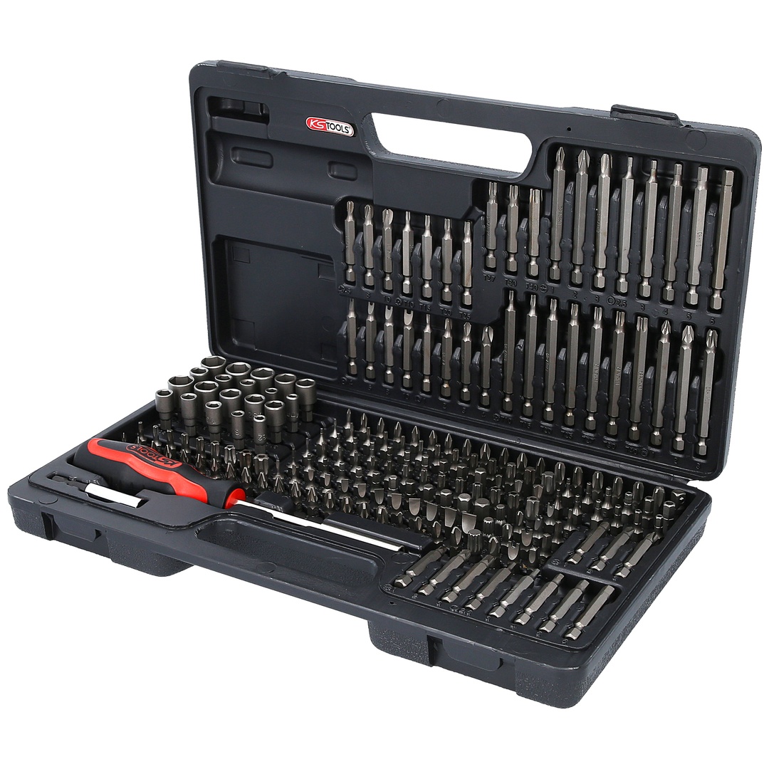 KS Tools 1/4 Bit-Satz, 208-tlg