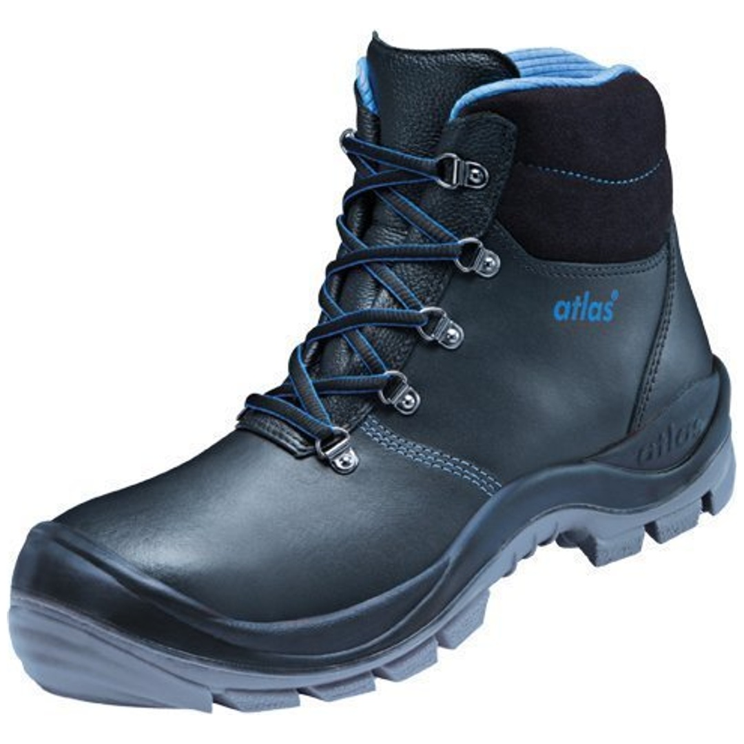 Atlas Sicherheitsstiefel DUO SOFT 735 S3 SRC HI HRO DGUV W12 Gr. 50 schwarz