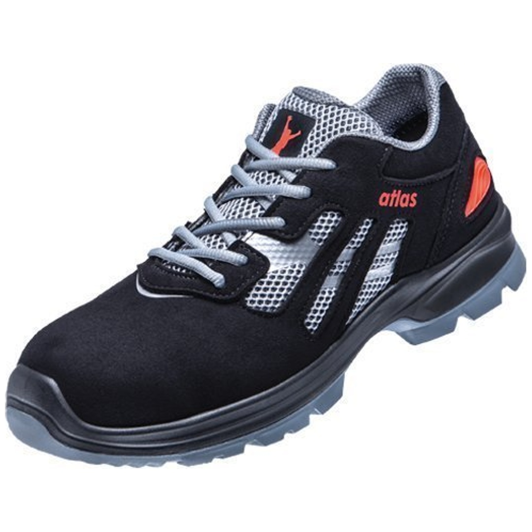 Atlas Sicherheitshalbschuh ERGO-MED 2000 S1 ESD SRC DGUV W12 Gr. 38 schwarz/grau