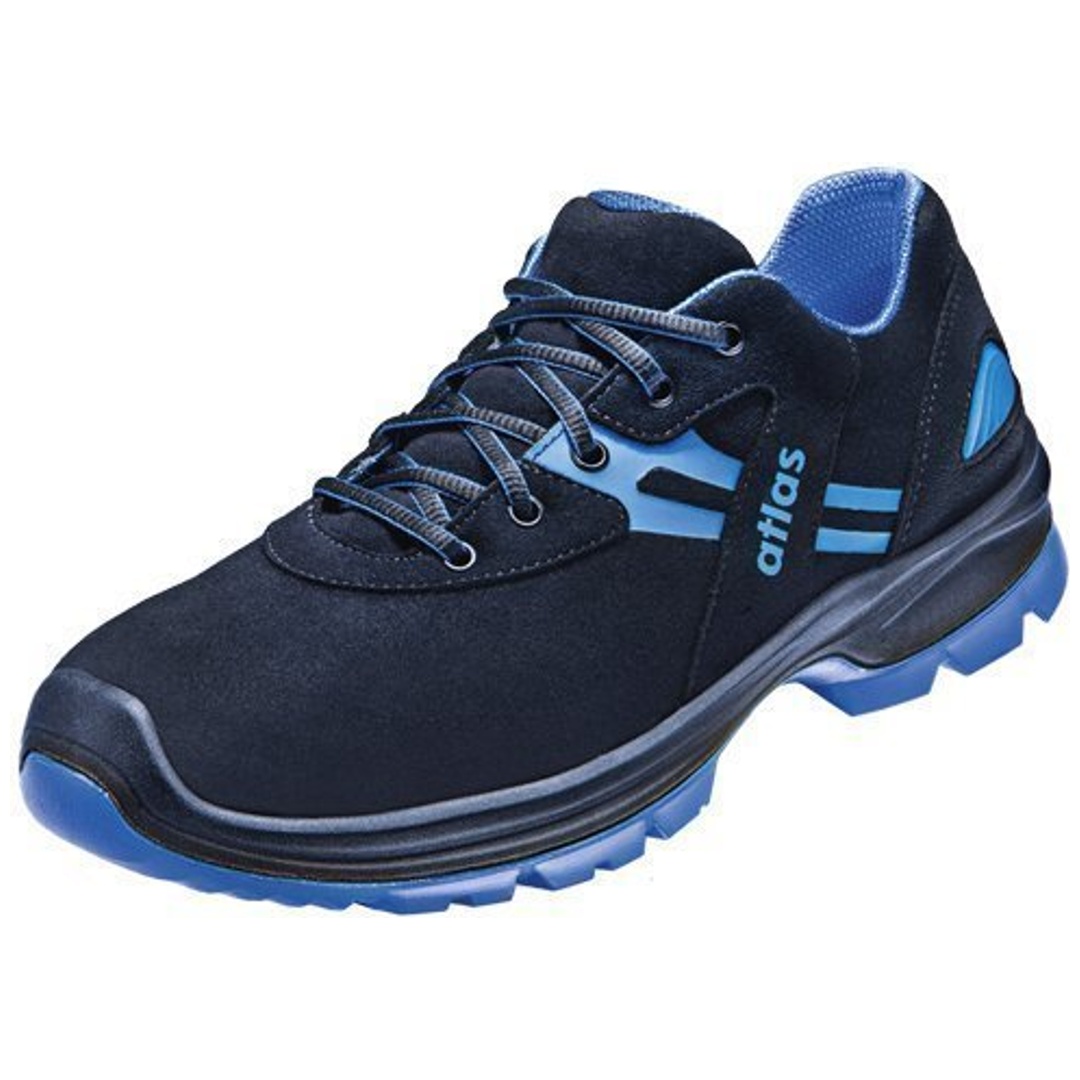 Atlas Sicherheitshalbschuh FLASH 5400 S2 ESD SRC DGUV W12 Gr. 39 schwarz/royalblau