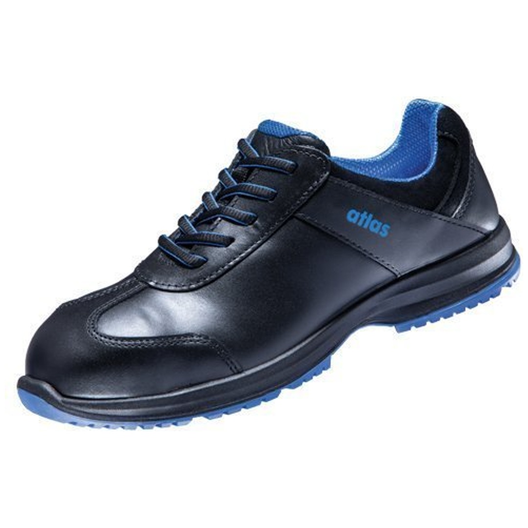 Atlas Sicherheitshalbschuh Damen GX 120 S2 ESD SRC DGUV Gr. 41 schwarz/royalblau