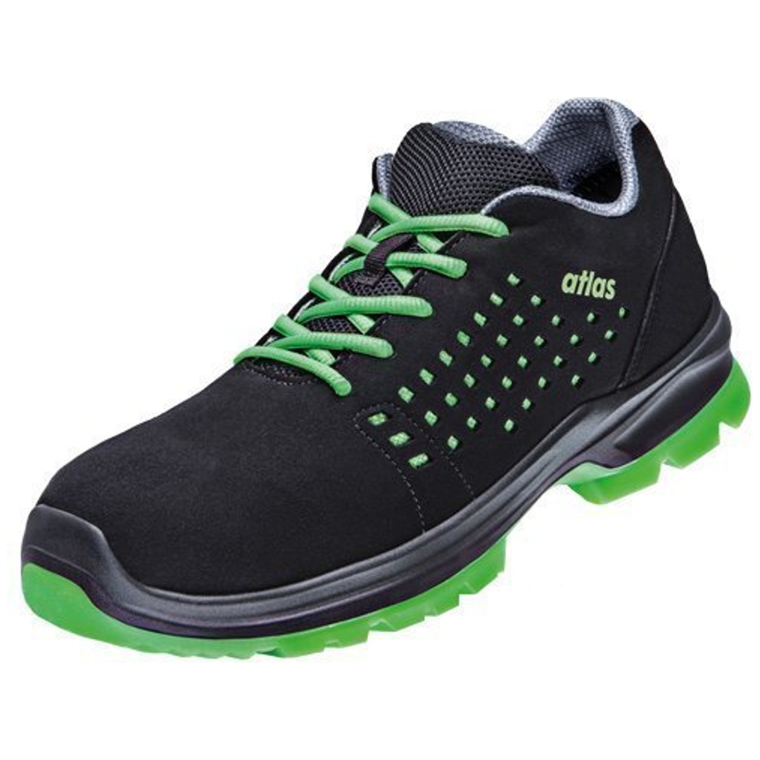 Atlas Sicherheitshalbschuh SL 20 S1 ESD SRC DGUV W12 Gr. 49 schwarz/neon-grün