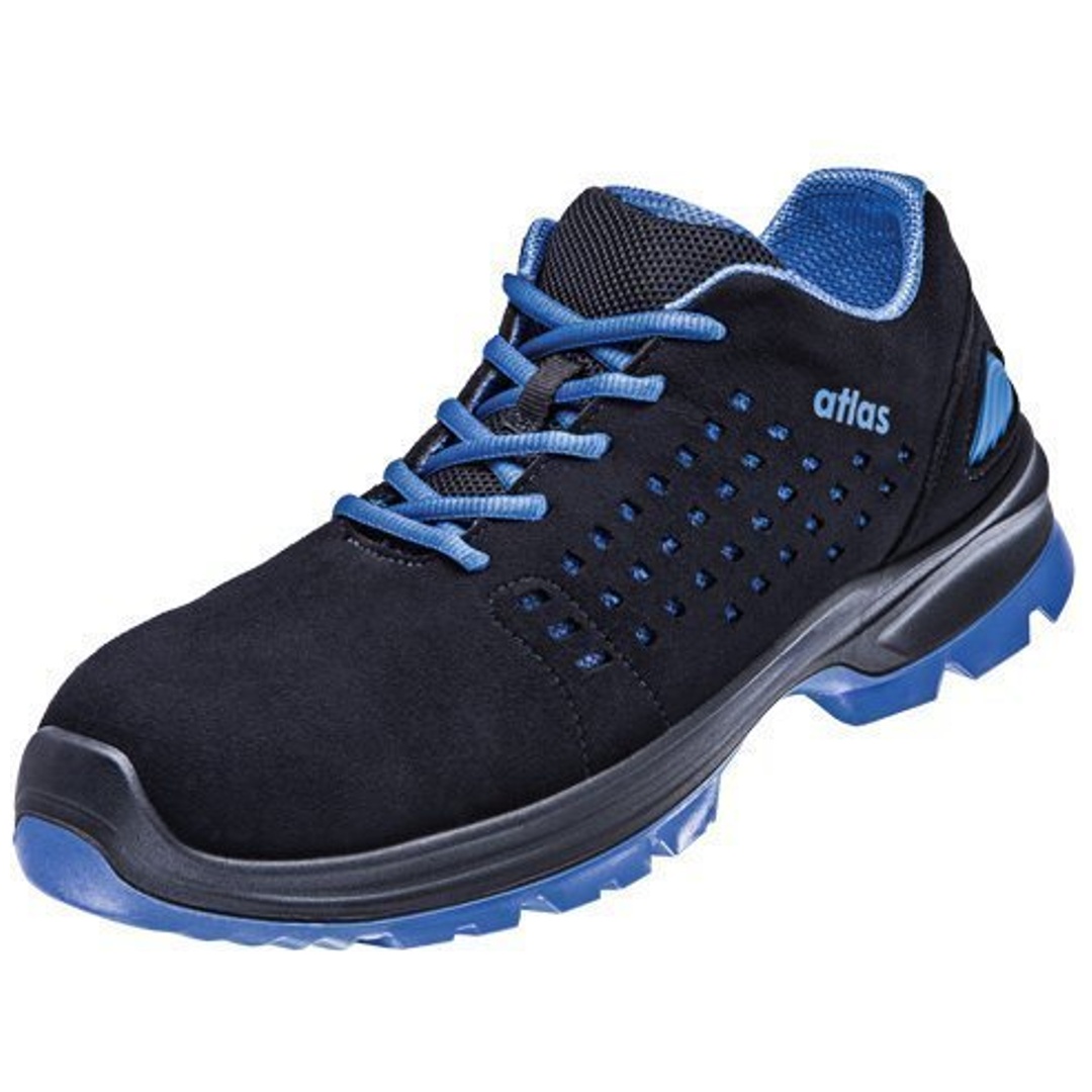 Atlas Sicherheitshalbschuh SL 40 2.0 blue S1 ESD SRC DGUV W13 Gr.41 schwarz/royalblau