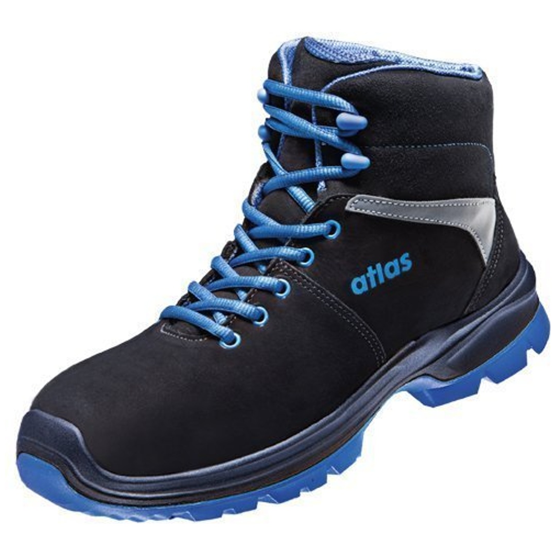 Atlas Sicherheitsstiefel SL 805 XP 2.0 Blue S3 ESD SRC DGUV W 10 Gr.38 schwarz/blau
