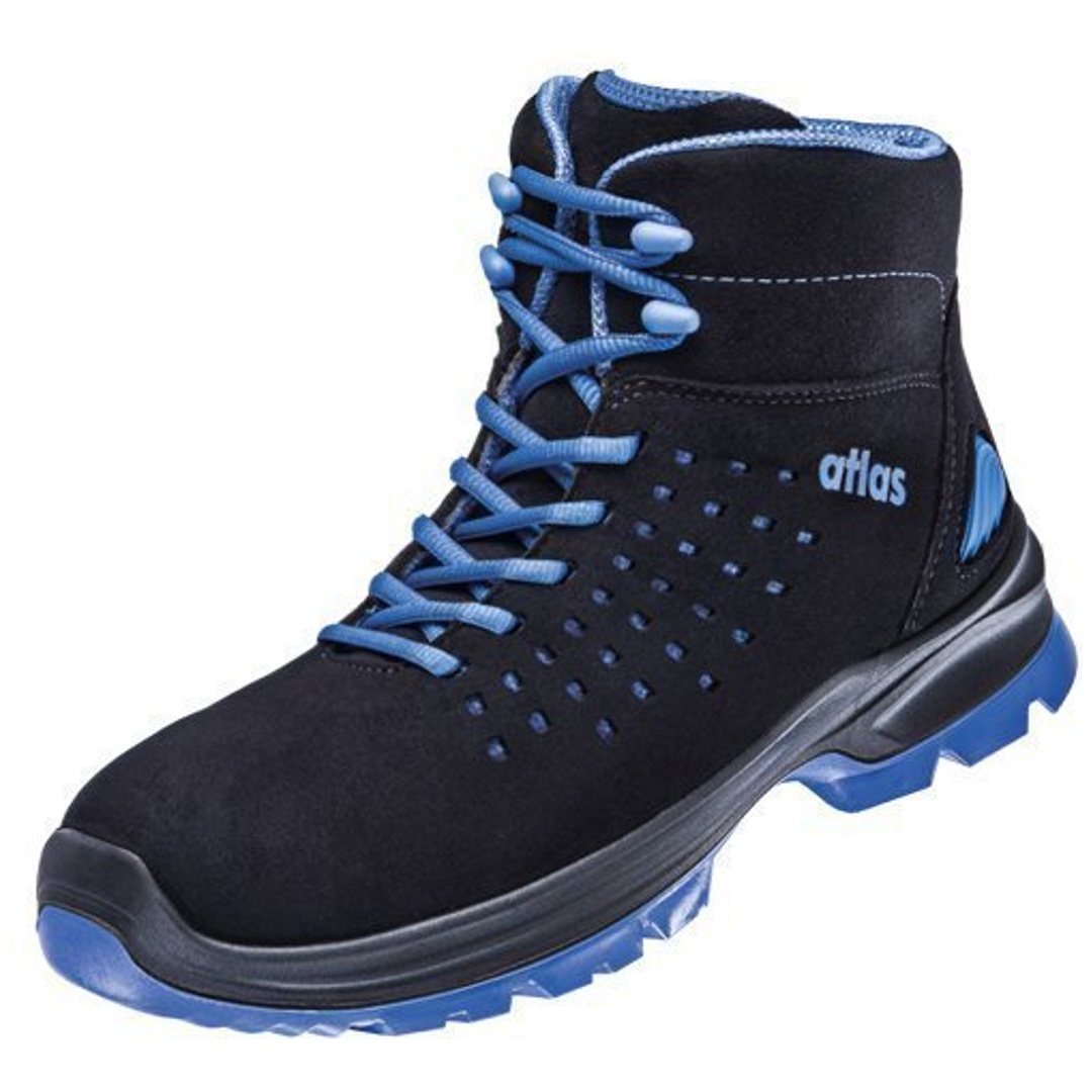 Atlas Sicherheitsstiefel SL 82 2.0 S1 ESD SRC DGUV W12 Gr.42 schwarz/blau