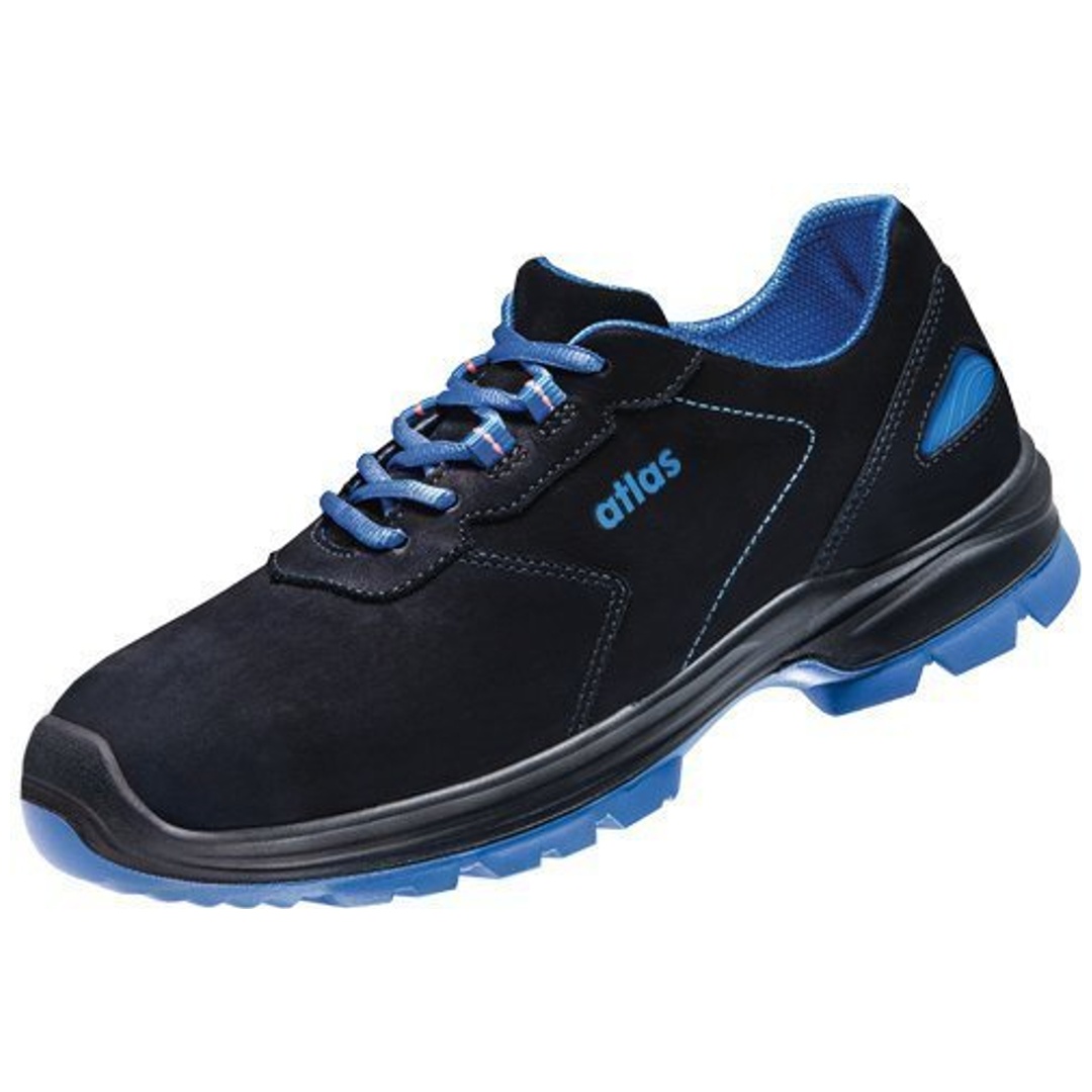Atlas Sicherheitshalbschuh TX 42 S2 ESD SRC DGUV W12 Gr. 40 schwarz/royalblau