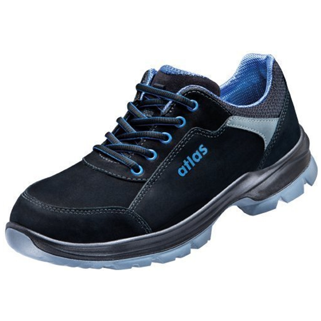Atlas Sicherheitshalbschuh ALU-TEC 625 XP S3 ESD SRC DGUV W12 Gr. 46 schwarz/royalblau