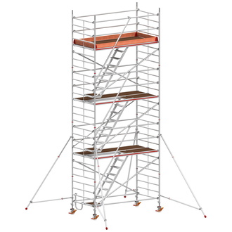 Hymer Treppen-Fahrgerüst 2,95 x 1,50 m, Standhöhe ~ 2,40 m