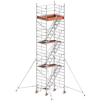 Hymer Treppen-Fahrgerüst 1,90 x 1,50 m, Standhöhe ~ 2,40 m