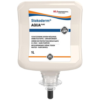 SC Johnson Stokoderm AQUA PURE Spezial-Hautschutzcreme 1 l Kartusche