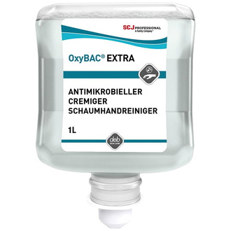 SC Johnson OxyBac Extra FOAM Wash Schaumhandreiniger 1 l Kartusche Antimikrobielle Handrein.