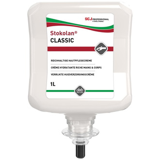 SC Johnson Stokolan Classic Hautpflegecreme 1 l Kartusche trockene-strapaz. Haut