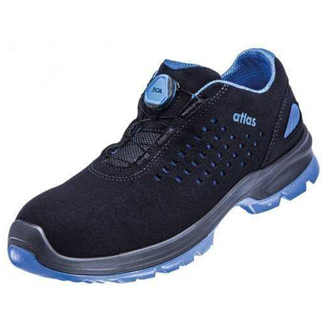 Atlas Sicherheitshalbschuh SL 940 BOA S1 ESD SRC DGUV W10 Gr. 41 schwarz/royalblau