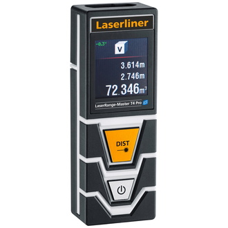 Laserliner Laser-Entfernungsmesser LaserRange-Master T4 Pro, 40 m, BT