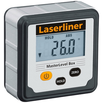 Laserliner Digitale-Wasserwaage MasterLevel Box, mit digitaler Winkelanzeige