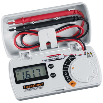 Laserliner Multimeter MultiMeter-PocketBox, CAT III 300V